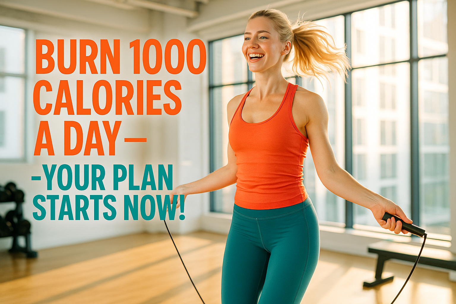 burn 1000 calories a day